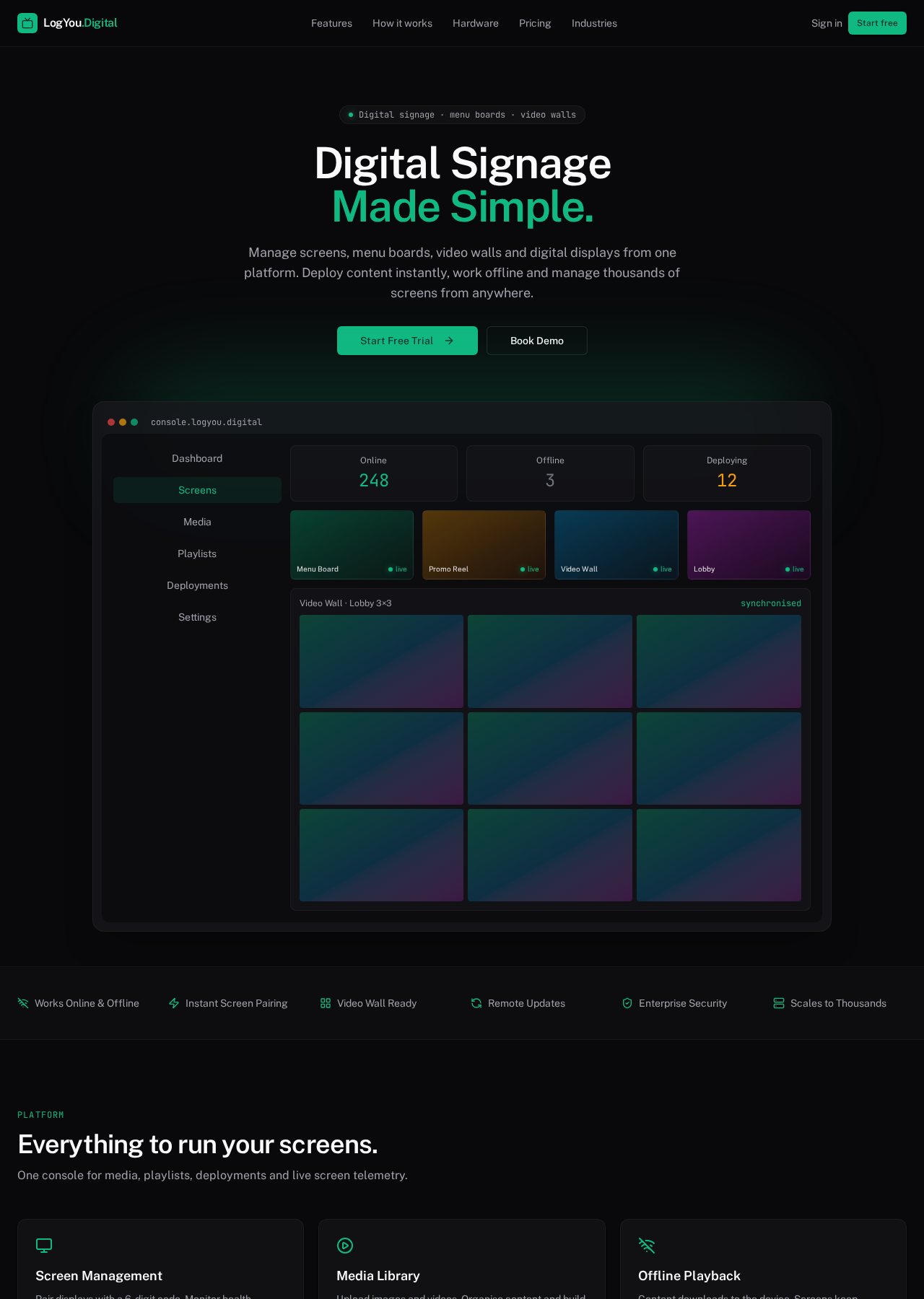 LogYou.Digital website screenshot
